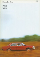 Mercedes-Benz 200 240 300 D brochure 2.1981