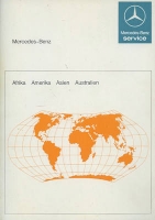 Mercedes-Benz Customer Service Stations Africa America Asia Australia 10.1981