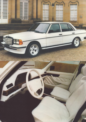 Preview: Mercedes-Benz AMG W 123 / 123C Prospekt ca. 1980-82