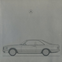 Mercedes-Benz 380-500 SEC Invitation to premiere 7.1981