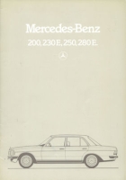 Mercedes-Benz 200-280 E Prospekt 5.1983