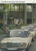 Mercedes-Benz W 123 Taxi brochure 12.1982