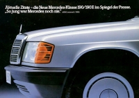 Mercedes-Benz 190 im Spiegel der Presse brochure 4.1983