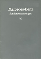 Mercedes-Benz Sonderausstattung 9.1983