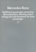 Mercedes-Benz ABS + belt-tensioner brochure 6.1983