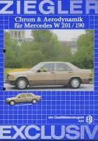 Mercedes-Benz Ziegler W 201 brochure 1980s