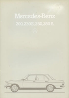 Mercedes-Benz 200-280 E Prospekt 11.1983