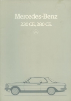 Mercedes-Benz 230CE 280CE Prospekt 11.1983