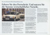 Mercedes-Benz 190 D E Taxi brochure 7.1984