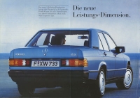 Mercedes-Benz 190 D brochure 4.1985