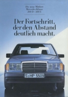 Mercedes-Benz 200 D-300 E brochure 12.1984