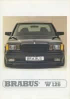 Mercedes-Benz S Klasse Brabus brochure 1980s