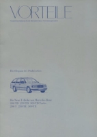 Mercedes-Benz W 124 T Vorteile 12.1985