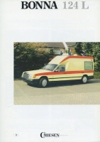 Mercedes-Benz Miesen ambulance W 124 L brochure 9.1985