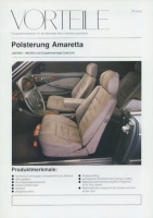 Mercedes-Benz 420-560 SEC brochure 12.1985