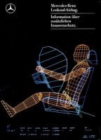 Mercedes-Benz Airbag Prospekt 12.1986