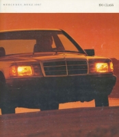 Mercedes-Benz 190 Class US-Brochure 1987