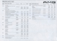 Mercedes-Benz AMG W 116 pricelist 9.1987