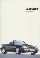Mercedes-Benz Brabus Pricelist 1990