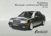 Mercedes-Benz W 124 Lorinser brochure ca. 1991