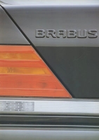 Mercedes-Benz Brabus W 140 brochure ca. 1991