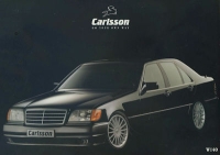 Mercedes-Benz Carlsson W 140 brochure ca. 1991