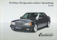 Mercedes-Benz W 201 Lorinser brochure ca. 1992