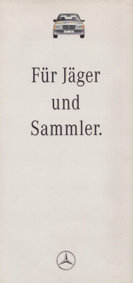 Mercedes-Benz 190 AMG -Berlin 2000- Prospekt 8.1992