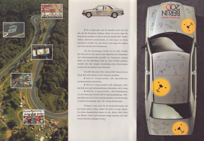 Preview: Mercedes-Benz 190 AMG -Berlin 2000- Prospekt 8.1992