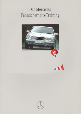 Mercedes-Benz Fahrsicherheits-Training Prospekt 1.1996