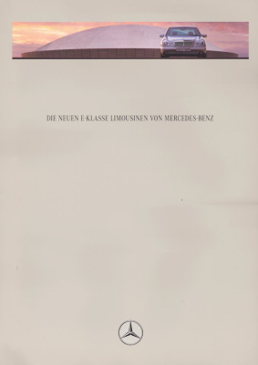Mercedes-Benz E-Klasse Prospekt 8.1995