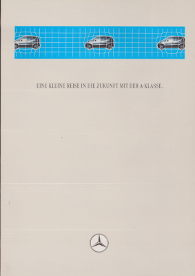 Mercedes-Benz A-Klasse Prospekt 7.1996