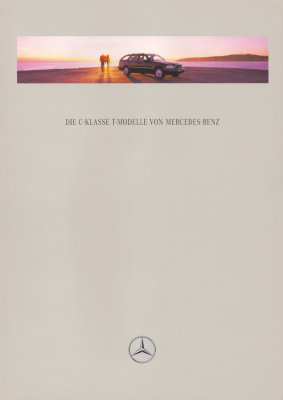 Mercedes-Benz C-Klasse T-Modelle Prospekt 8.1996