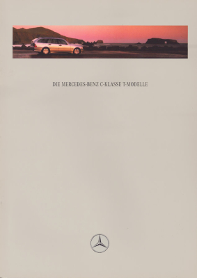 Mercedes-Benz C-Klasse T-Modelle Prospekt 6.1997