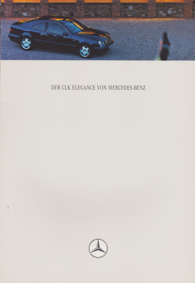 Preview: Mercedes-Benz CLK Coupé Elegance / Sport Prospekt 1.1997