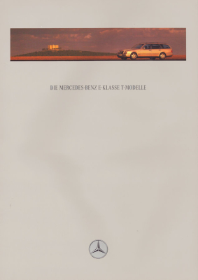 Mercedes-Benz E-Klasse T-Modelle Prospekt 8.1997