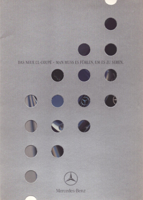 Mercedes-Benz CL Prospekt 2.1999