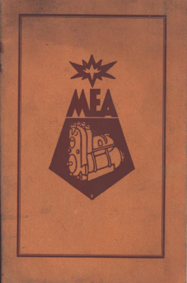 MEA Zündapparat Typen Bedienungsanleitung 1920er Jahre