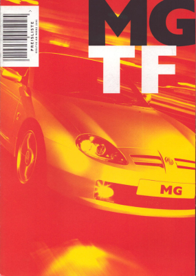 MG Type TF Preisliste 3.2002