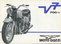 Moto Guzzi V 7 brochure ca. 1967