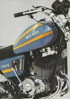 Moto Guzzi 250 TS brochure ca. 1975