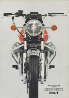 Moto Guzzi 850 - T brochure ca. 1975