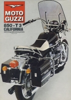 Moto Guzzi 850 - T 3 California brochure ca. 1976