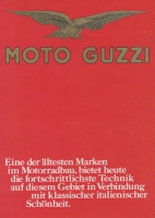 Moto Guzzi Programm ca. 1977