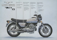 Moto Guzzi V 50 II brochure ca. 1978