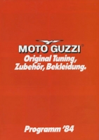 Moto Guzzi Zubehör Prospekt 1984