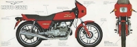 Preview: Moto Guzzi V 35 Imola Prospekt ca. 1984