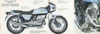 Preview: Moto Guzzi V 50 Monza Prospekt ca. 1984