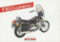 Moto Guzzi V 65 California Prospekt 3.1985