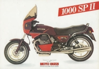 Moto Guzzi 1000 SP II Prospekt 3.1985